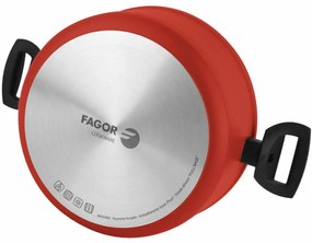 Casseruola FAGOR Maxima Rosso Alluminio (Ø 20 x 10 cm)