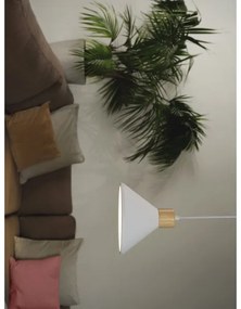 Ledvance - Lampadario a sospensione con filo DECOR PLASTER 1xE27/25W/230V diametro 22 cm gesso bianco