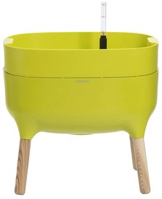 Vaso per coltivazione in plastica con sistema di auto-irrigazione Urbalive – Plastia