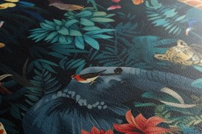 Quadro su tela – Animali della giungla