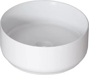 Lavabo da appoggio Kyoto tondo in ceramica bianco L36H12