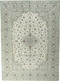 Kashan Tappeto 300 x 410 Beige (Iran) Annodato A Mano