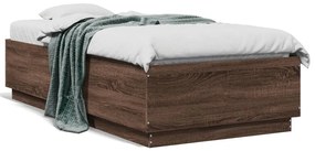 Giroletto Rovere Marrone 90x190 Cm İn Legno Multistrato /
