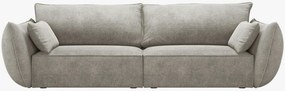 Divano Kaelle 3 posti in ciniglia - L208 cm
