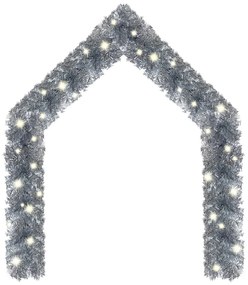 Ghirlanda Natalizia con Luci a LED 10 m, Argento