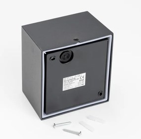 Brilagi - Applique a LED da esterno TERNI LED/12W/230V nero IP44