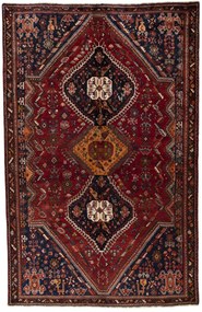 Shiraz Tappeto persiano 190 x 300 Rosso (Iran) Annodato A Mano