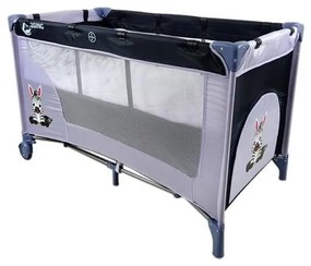 COSING - Lettino da viaggio regolabile ADAM Zebra Grey
