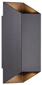 Nordlux - Applique da esterno NICO 2xGU10/35W/230V IP54 nero
