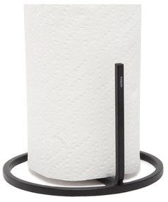 Porta asciugamani da cucina in acciaio nero ø 17 cm Squire - Umbra
