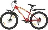 Mountain Bike 21 Speed 26 Ruote 36 cm Rosso cod mxl 76236