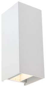 Redo 90635 - Lampada LED da esterno SONNY 2xLED/5W/230V 2200/3000/4000K IP54 bianco