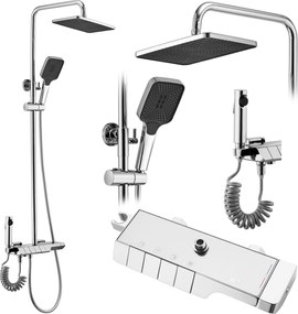 Set doccia con termostato REA ROB Chrome