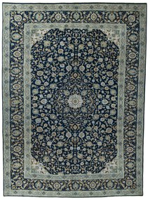 Kashan Tappeto persiano 300 x 400 Blu (Iran) Annodato A Mano