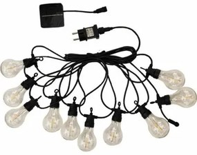 Ghirlanda di Luci LED Lumisky Nero E27