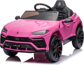 Macchina Elettrica per Bambini 12V con Licenza Lamborghini Urus Rosa...