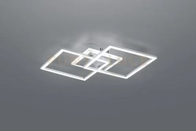 Venida plafoniera led 25w 3000lm, 3000k doppio quadrato alluminio c...