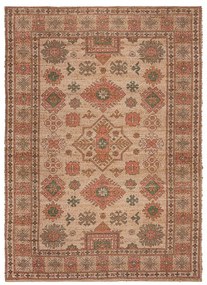 Tappeto rosa e color terracotta in misto iuta tessuto a mano 160x230 cm Lana Jute – Flair Rugs