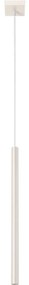Sollux SL.1512 - Lampadario a sospensione con filo PASTELO 1xG9/8W/230V color crema