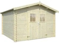 Casetta da Giardino in Legno Orleans Sistema BlockHouse Pircher 7.6 mq