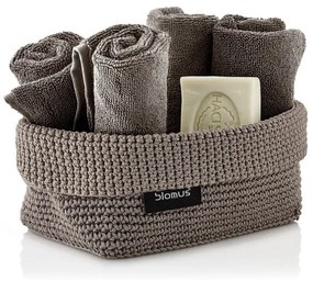 Cesto portaoggetti marrone Corda, 11,5 x 20 cm - Blomus