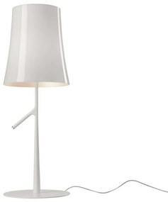 Foscarini - Birdie LED Grande Lampada da Tavolo con Dimmer Touch Bianco Foscarini