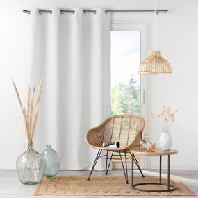 Tenda in microfibra bianca 140x280 cm Absolu - douceur d'intérieur