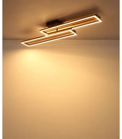 Globo 67358D - Plafoniera LED DAKARI I/30W/230V 3000K 90x21 cm