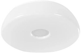 Plafoniera LED Parabolic Ø 40 cm bianco IP44 cct da bianco caldo a bianco freddo con regolazione di temperatura, 2500 lumen INSPIRE