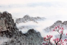 Quadro su tela – Pittura tradizionale cinese di paesaggio
