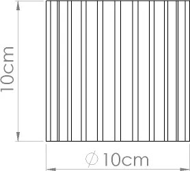Brilagi - Faretto SFERA 1xGU10/10W/230V Ø 10 cm crema