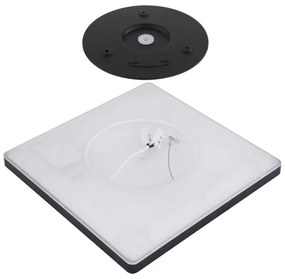 Globo 41563-24B - Plafoniera LED da bagno SAPANA LED/24W/230V IP44 nero