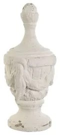 Statua Decorativa Home ESPRIT Bianco Decapaggio 23 x 23 x 51 cm