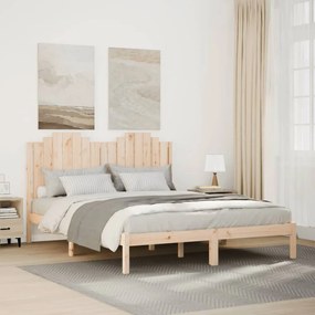 Giroletto Extra Lungo Senza Materasso 160x220 Cm Legno Massello /