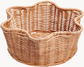 Cestino per pane in rattan Scallop