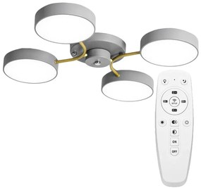 LAMPADA DA SOFFITTO GREY/GOLD APP531-4C