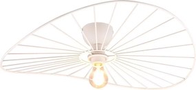 Lampada da soffitto bianca ø 60 cm Chapeau - Reality