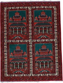 Afghan Tappeto orientale 130 x 170 () Annodato A Mano