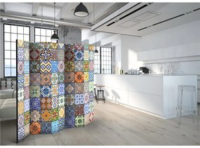 Paravento Colorful Mosaic II [Room Dividers]