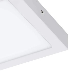 Eglo 33316 - Plafoniera LED RGBW dimmerabile FUEVA-C LED/15,6W/230V 22,5x22,5cm bianca