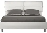 Letto Matrimoniale 160x210 cm Senza Rete Nandy Bianco