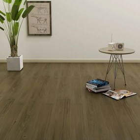 Listoni Per Pavimenti Autoadesivi 4,46 M² 3 Mm İn Pvc Marrone /
