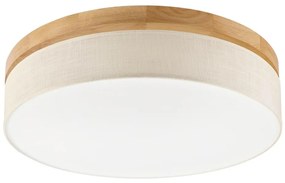 Brilagi - Plafoniera LED BELLADONNA LED/36W/230V Ø 50 cm crema/rovere