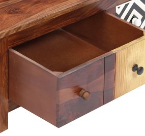 Tavolino da salotto 90x50x30 cm in legno massello di sheesham