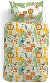 Completo Copripiumino Singolo Tropical Caleffi Kids, in
