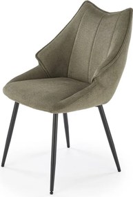 Sedia K543 tessuto oliva
