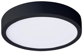 Solight WD174-B - Plafoniera LED LED/24W/230V 3000/4000/6000K nero rotondo