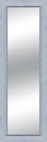 Specchio Medea rettangolare in legno bianco stucco 68 x 168 cm