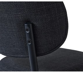 Sedia da pranzo grigio scuro Fowler - Unique Furniture