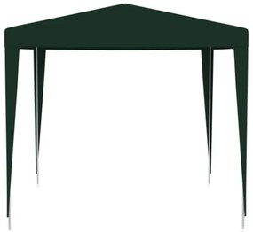 Gazebo Professionale 2,5x2,5 m Verde 90 g/m²